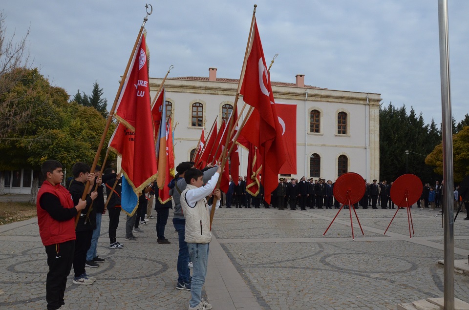 Aramızdan Ayrılışının 86. Yılında, Büyük Önder Gazi Mustafa Kemal Atatürk, İlçemizde Törenlerle Anıldı